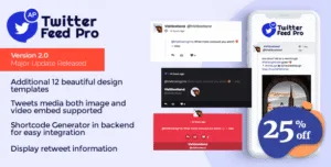 AccessPress Twitter Feed Pro - An Ultimate Twitter Feed Plugin to Generate Twitter Feeds | Social Networking