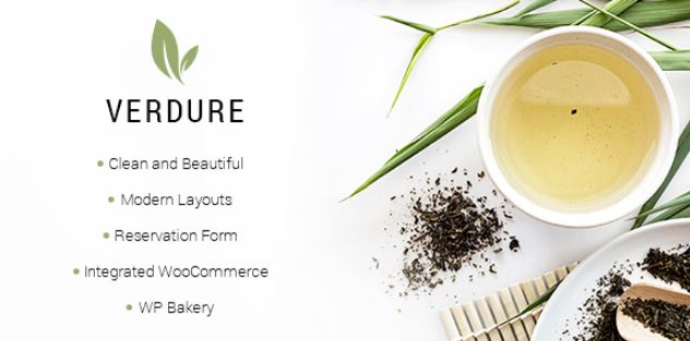 Verdure - Organic Tea Shop WordPress Theme 1 Verdure - Organic Tea Shop WordPress Theme