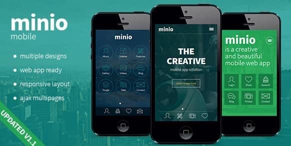minio - HTML Mobile Template 1 minio - HTML Mobile Template