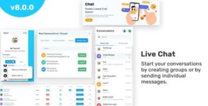 Chat - Laravel Chat App (Private + Group Chat) - Real time Chat