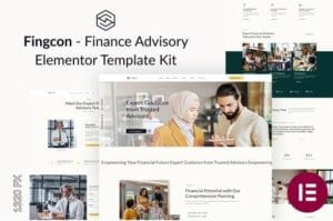 Fingcon - Finance Advisory Elementor Template Kit