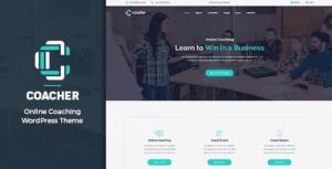 Coacher - Trainers & Life Coaching WordPress Theme + RTL