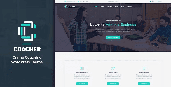 Coacher - Trainers & Life Coaching WordPress Theme + RTL 1 Coacher - Trainers & Life Coaching WordPress Theme + RTL