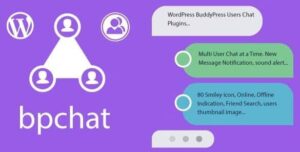 WordPress, BuddyPress Users Chat Plugin
