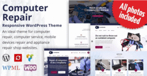 ComRepair - Computer Repair Services WordPress Theme