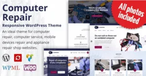 ComRepair - Computer Repair Services WordPress Theme