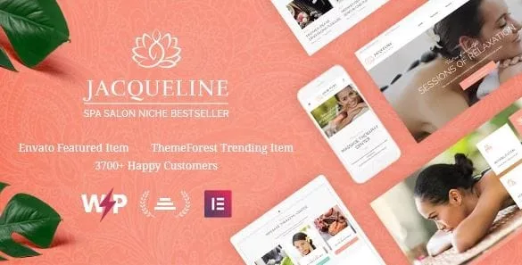 Jacqueline | Spa & Massage Salon Beauty Theme 1 Jacqueline | Spa & Massage Salon Beauty Theme