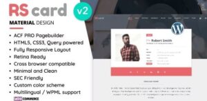 Resume & CV WordPress Theme