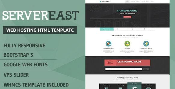 ServerEast - Web Hosting HTML Template 1 ServerEast - Web Hosting HTML Template