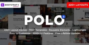 Polo - Responsive Multi-Purpose HTML5 Template