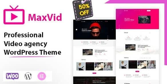 MaxVid - Video Agency WordPress Theme 1 MaxVid - Video Agency WordPress Theme