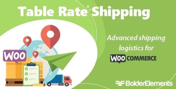 Table Rate Shipping for WooCommerce 1 Table Rate Shipping for WooCommerce