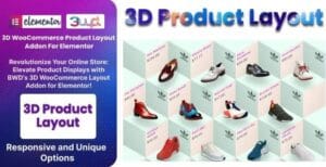 BWD 3D WooCommerce Product Layout Addon For Elementor