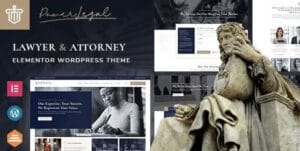 Powerlegal - Law, Lawyer & Attorney WordPress Theme