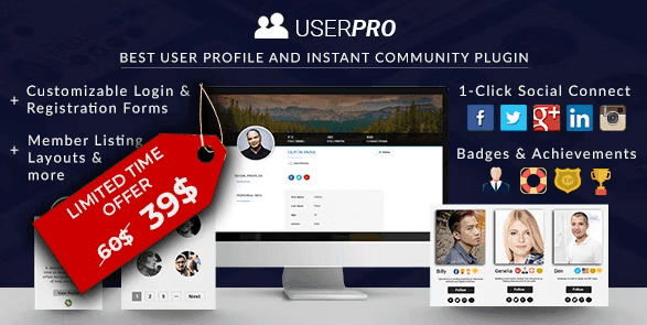 UserPro - Community and User Profile WordPress Plugin 1 UserPro - Community and User Profile WordPress Plugin