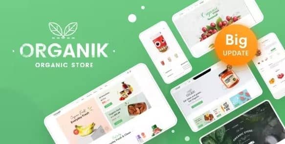Organik - Organic Food Store WordPress Theme 1 Organik - Organic Food Store WordPress Theme