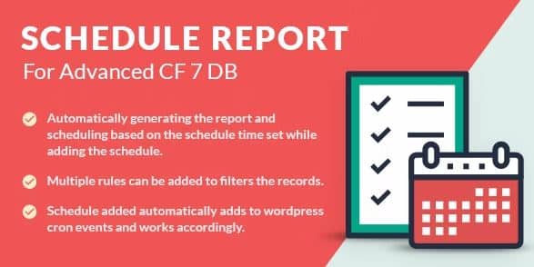 Schedule Report For Advanced CF7 DB 1 Schedule Report For Advanced CF7 DB