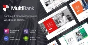 Multibank - Business and Finance WordPress Theme