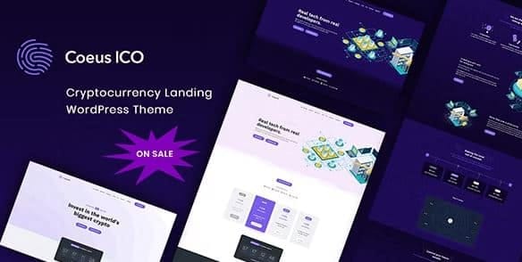 Coeus - Cryptocurrency Landing Page WordPress Theme 1 Coeus - Cryptocurrency Landing Page WordPress Theme
