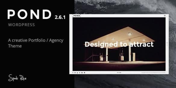 Pond - Creative Portfolio / Agency WordPress Theme 1 Pond - Creative Portfolio / Agency WordPress Theme