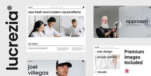 Lucrezia - Creative Agency Theme 1 Lucrezia - Creative Agency Theme