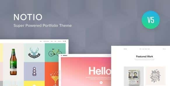 Notio - Creative Portfolio WordPress Theme 1 Notio - Creative Portfolio WordPress Theme