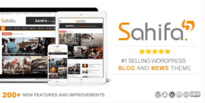 Sahifa - Responsive WordPress News / Magazine / Blog Theme