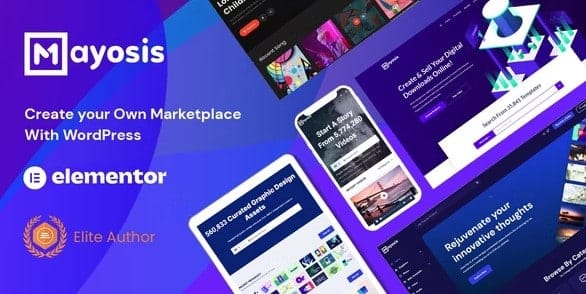 Mayosis - Digital Marketplace WordPress Theme 1 Mayosis - Digital Marketplace WordPress Theme