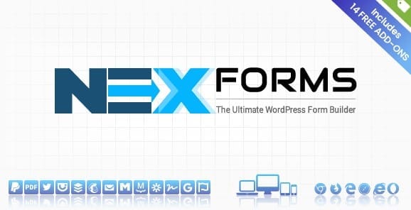 NEX-Forms - The Ultimate WordPress Form Builder 1 NEX-Forms - The Ultimate WordPress Form Builder