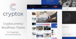 Cryptox - Cryptocurrency WordPress Theme