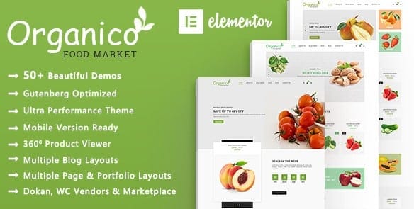 Organico | Organic Food WooCommerce WordPress Theme 1 Organico | Organic Food WooCommerce WordPress Theme