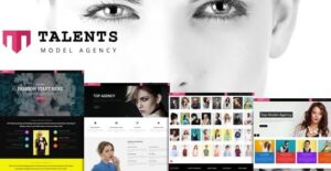 Talents - Model Agency WordPress CMS Theme