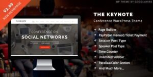The Keynote - Conference / Event WordPress