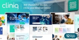 Cliniq - Doctor & Medical WordPress Theme