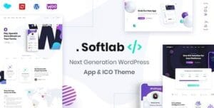 Softlab - Startup and App WordPress Theme