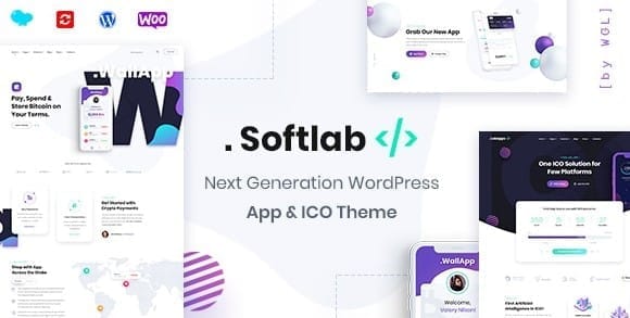 Softlab - Startup and App WordPress Theme 1 Softlab - Startup and App WordPress Theme