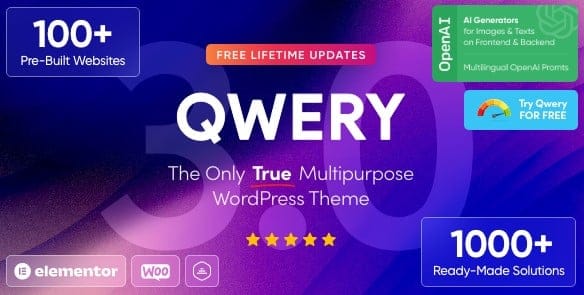 Qwery - Multi-Purpose Business WordPress & WooCommerce Theme + ChatGPT 1 Qwery - Multi-Purpose Business WordPress & WooCommerce Theme + ChatGPT