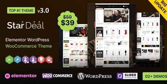 Star Deal - Multipurpose WooCommerce Theme 1 Star Deal - Multipurpose WooCommerce Theme