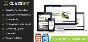 Classify - Classified Ads HTML Template