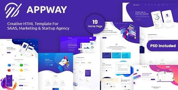 Appway - Saas & Startup HTML Template 1 Appway - Saas & Startup HTML Template