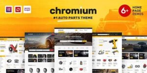 Chromium - Auto Parts Shop WordPress Elementor Theme