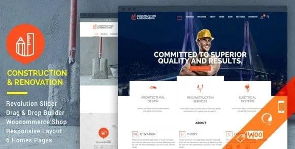 Buildora - Construction WordPress Theme 1 Buildora - Construction WordPress Theme