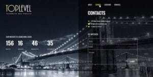 TopLevel - Responsive Countdown Landing Page