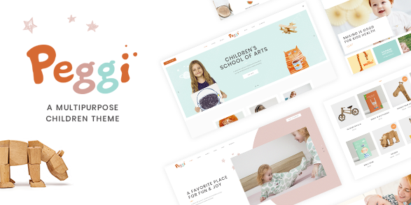 Peggi - Multipurpose Children WordPress Theme 1 Peggi - Multipurpose Children WordPress Theme
