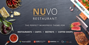 NUVO - Cafe & Restaurant WordPress Theme