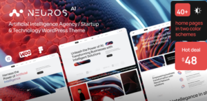 Neuros | AI Agency & Technology WordPress Theme