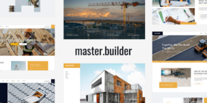 MasterBuilder - Construction WordPress Theme
