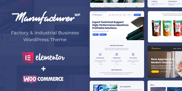 Manufacturer - Factory and Industrial WordPress Theme 1 Manufacturer - Factory and Industrial WordPress Theme