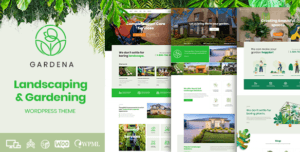Gardena - Landscaping & Gardening WordPress Theme