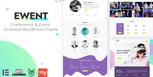 Ewent - Conference & Event Oriented WordPress Theme